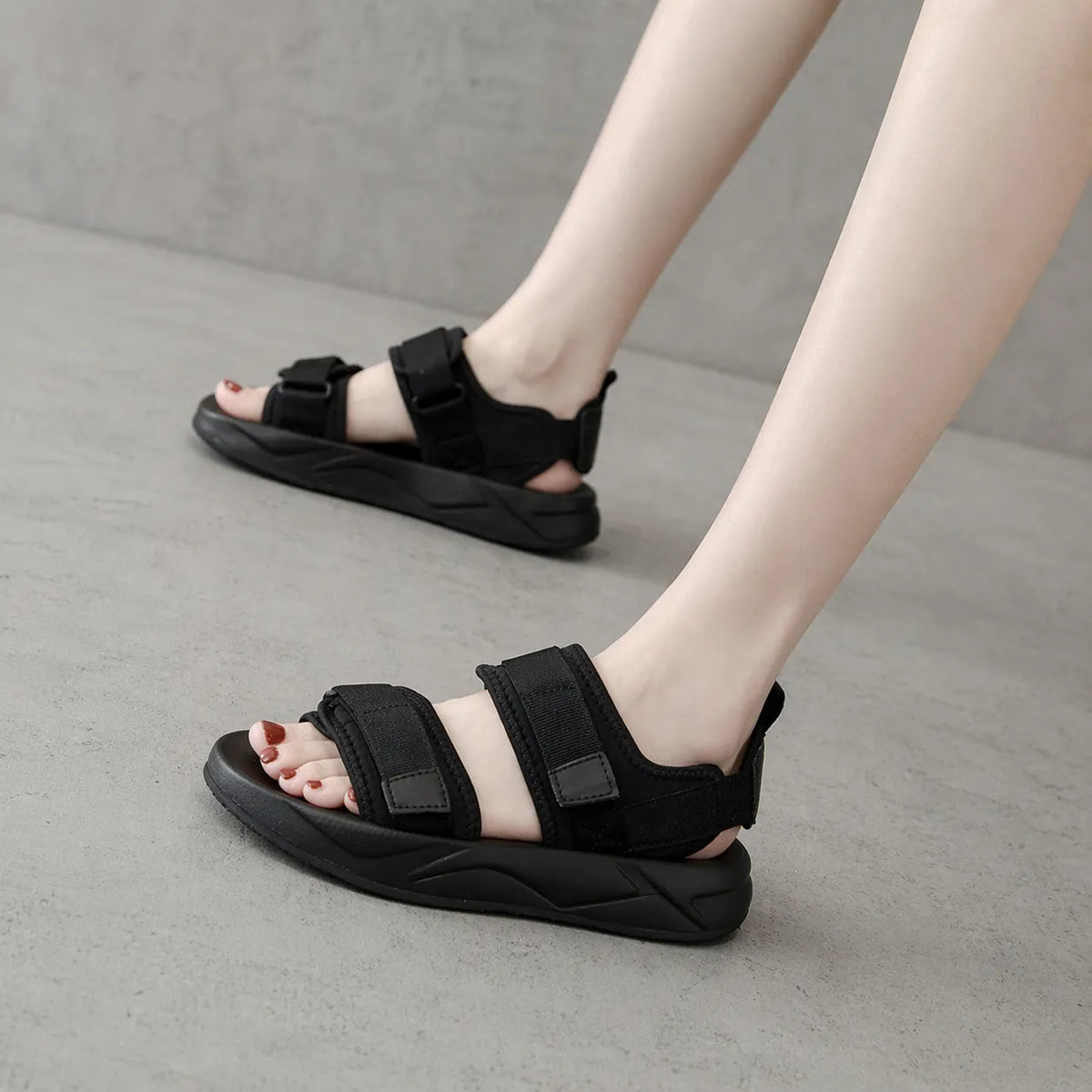 Sandale de randonnée femme Outdoor | Triple velcro